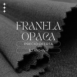 Franela Fantasía Opaca