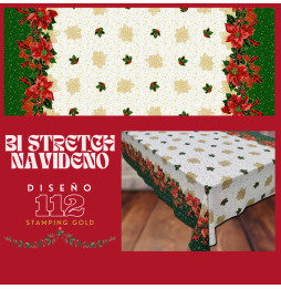 Bi Stretch Navideño Stamping