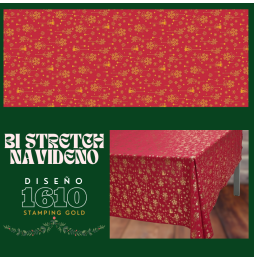 Bi Stretch Navideño Stamping