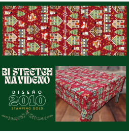 Bi Stretch Navideño Stamping