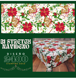 Bi Stretch Navideño Stamping