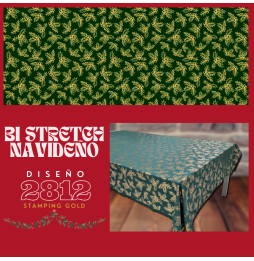 Bi Stretch Navideño Stamping