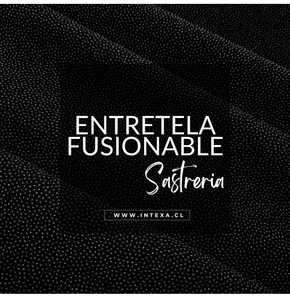 Entretela Fusionable Sastreria 64 gsm.